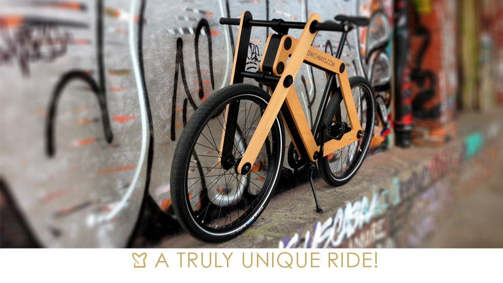 木製DIYバイク!サンドウィッチバイク Wooden bicycle kit